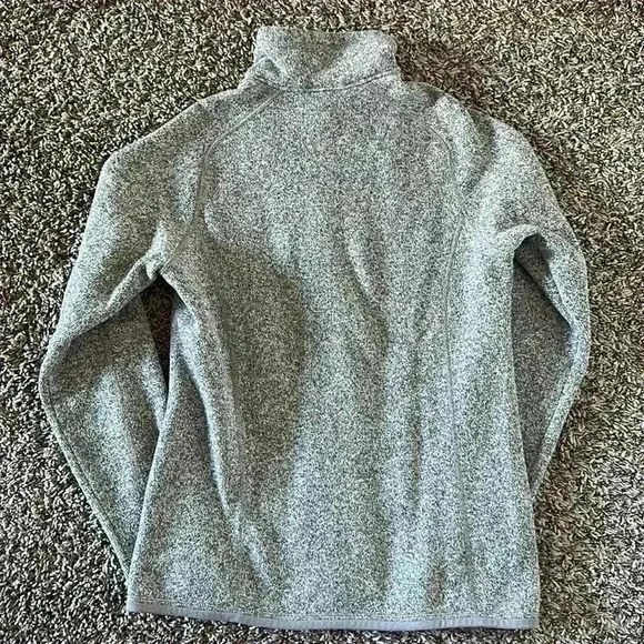 Grey Patagonia Quarter Zip Better Sweater Sweatshirt - Picture 3 of 5